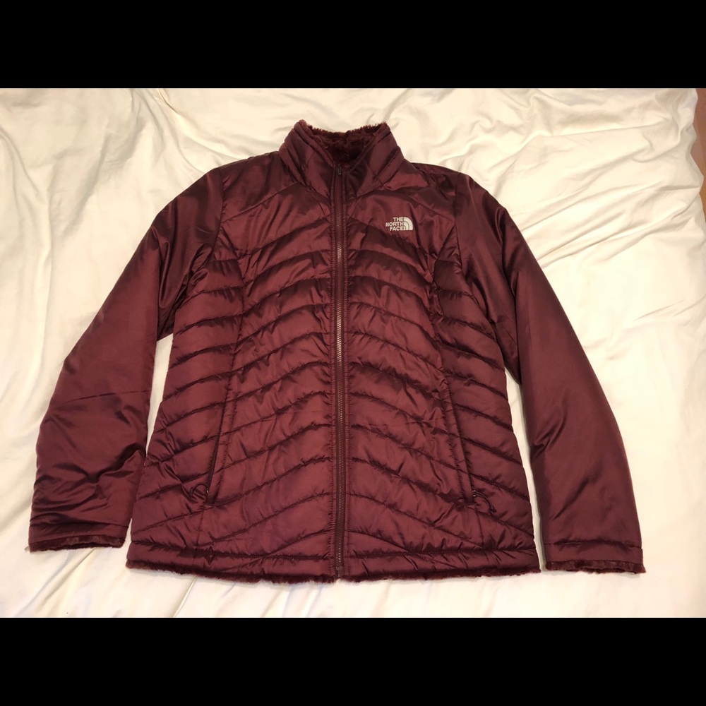 North face reversible jacket